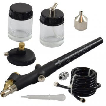 Agora-Tec® Airbrush Komplett-Set EXPERT VIII.1 Komplettsystem für Airbrush